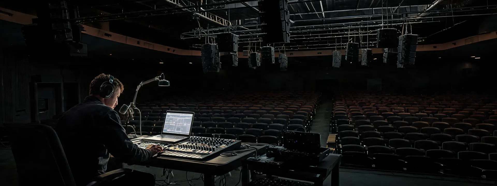 Audio system commissioning session